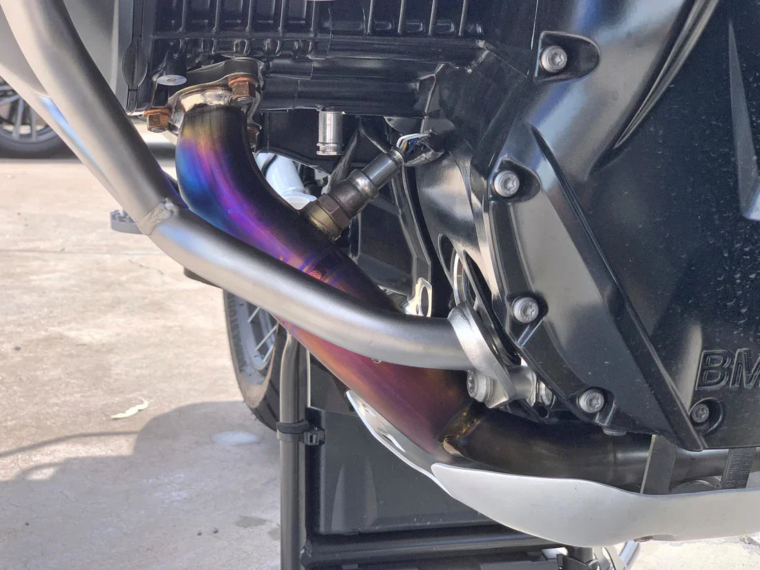 Vandemon  BMW R1250GS and Adventure Vandemon Titanium Headers Only & OEM Valve Function  BMWR1250GSTIHEADERV VA-25