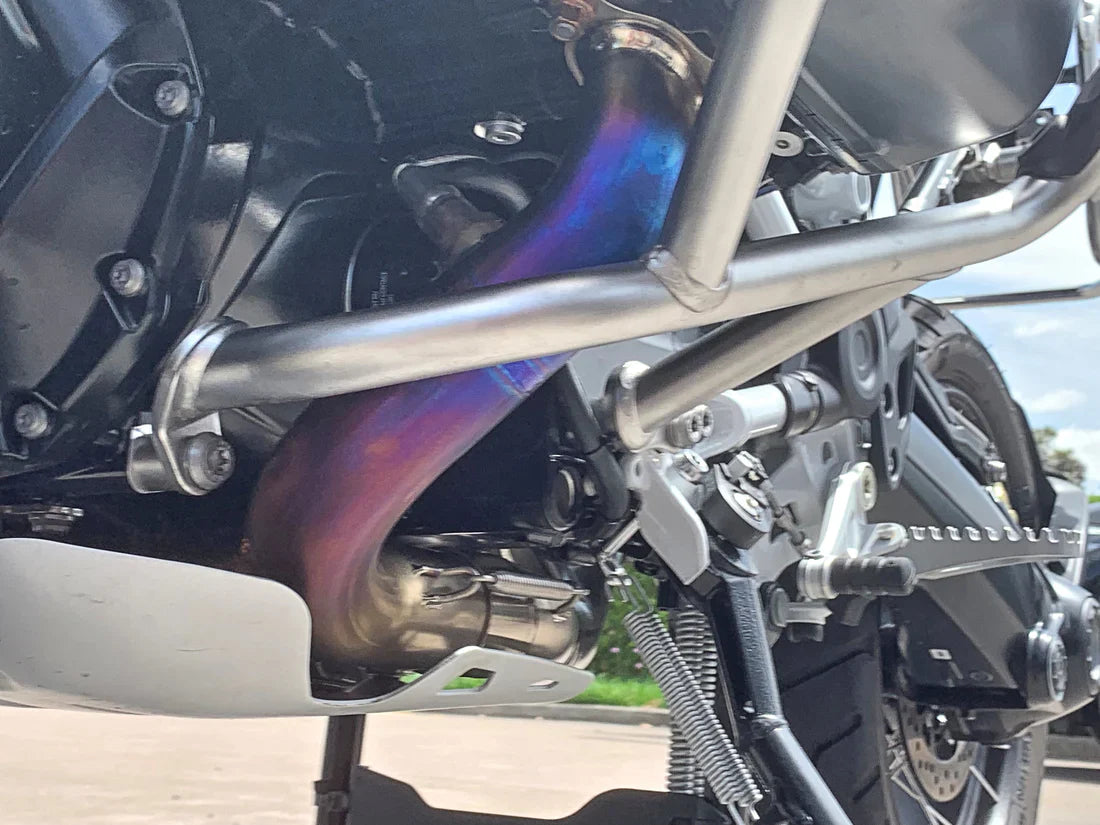 Vandemon  BMW R1250GS & GSA Titanium Exhaust System with OEM Valve Function BMWR1250GSTIEXHCFV VA-24