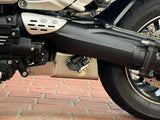 Vandemon Triumph Rocket 3R & GT 2500 2024-2025  Titanium Bimodal Stealth Side Mount Titanium Slip-On TRIUMROCKET3SMMUFB VA-153