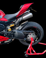 Vandemon Ducati Panigale V4,V4S,V4R & Streetfighter V4 2018-24 Titanium High Mount Exhaust System  DUCV4PANHMEXHMESA VA-124