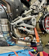 Vandemon  Ducati Panigale & Streetfighter V4 Titanium High Mount 3/4 Slip-On 2022-2024  DUCV4SFTIMUFHMB VA-35
