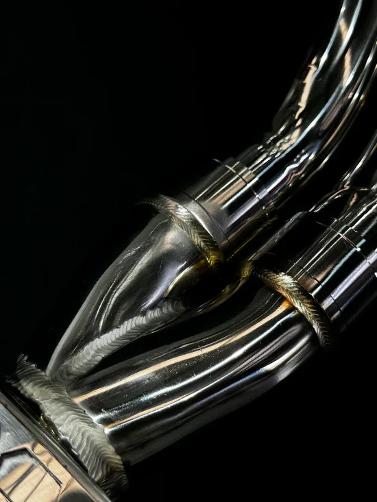 Vandemon CFMOTO 450NK Stainless Steel Low Mount Exh System 2023-24  CFMOTO450NKSSLMEXHA VA-100
