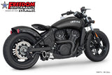 INDIAN SCOUT-ROGUE-BOBBER-SIXTY-SPORT-TWENTY COMBAT 2-INTO-1 SHORTY 2014-2024