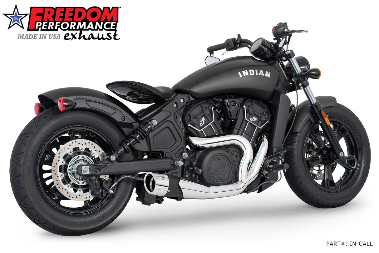 INDIAN SCOUT-ROGUE-BOBBER-SIXTY-SPORT-TWENTY COMBAT 2-INTO-1 SHORTY 2014-2024