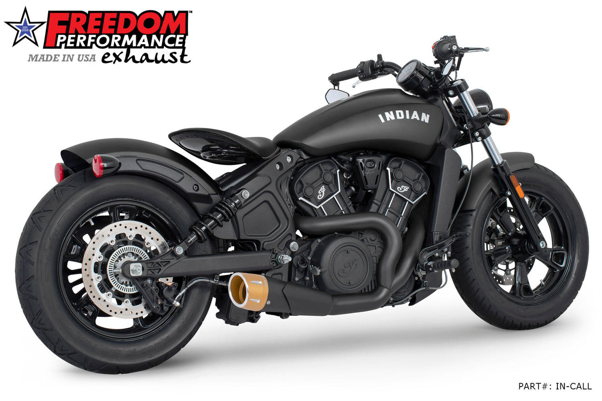 INDIAN SCOUT-ROGUE-BOBBER-SIXTY-SPORT-TWENTY COMBAT 2-INTO-1 SHORTY 2014-2024
