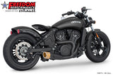 INDIAN SCOUT-ROGUE-BOBBER-SIXTY-SPORT-TWENTY COMBAT 2-INTO-1 SHORTY 2014-2024