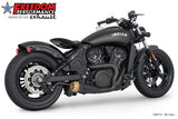 INDIAN SCOUT-ROGUE-BOBBER-SIXTY-SPORT-TWENTY COMBAT 2-INTO-1 SHORTY 2014-2024
