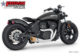 INDIAN SCOUT-ROGUE-BOBBER-SIXTY-SPORT-TWENTY COMBAT 2-INTO-1 SHORTY 2014-2024