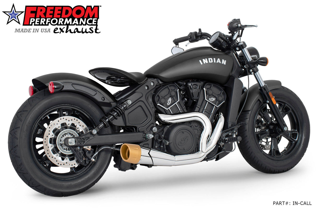 INDIAN SCOUT-ROGUE-BOBBER-SIXTY-SPORT-TWENTY COMBAT 2-INTO-1 SHORTY 2014-2024