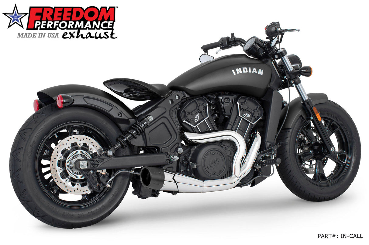 INDIAN SCOUT-ROGUE-BOBBER-SIXTY-SPORT-TWENTY COMBAT 2-INTO-1 SHORTY 2014-2024