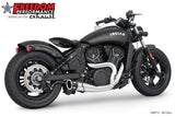 INDIAN SCOUT-ROGUE-BOBBER-SIXTY-SPORT-TWENTY COMBAT 2-INTO-1 SHORTY 2014-2024