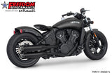 INDIAN SCOUT-ROGUE-BOBBER-SIXTY-SPORT-TWENTY FREEDOM 4" SLIP-ONS 2014-2024 Bundle