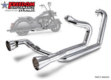 Freedom Exhaust INDIAN CHIEFTAIN / ROADMASTER / SPRINGFIELD / VINTAGE / CLASSIC TRUE-DUAL TUCK-N-UNDER  "HEADERS ONLY" (SPECIAL ORDER)