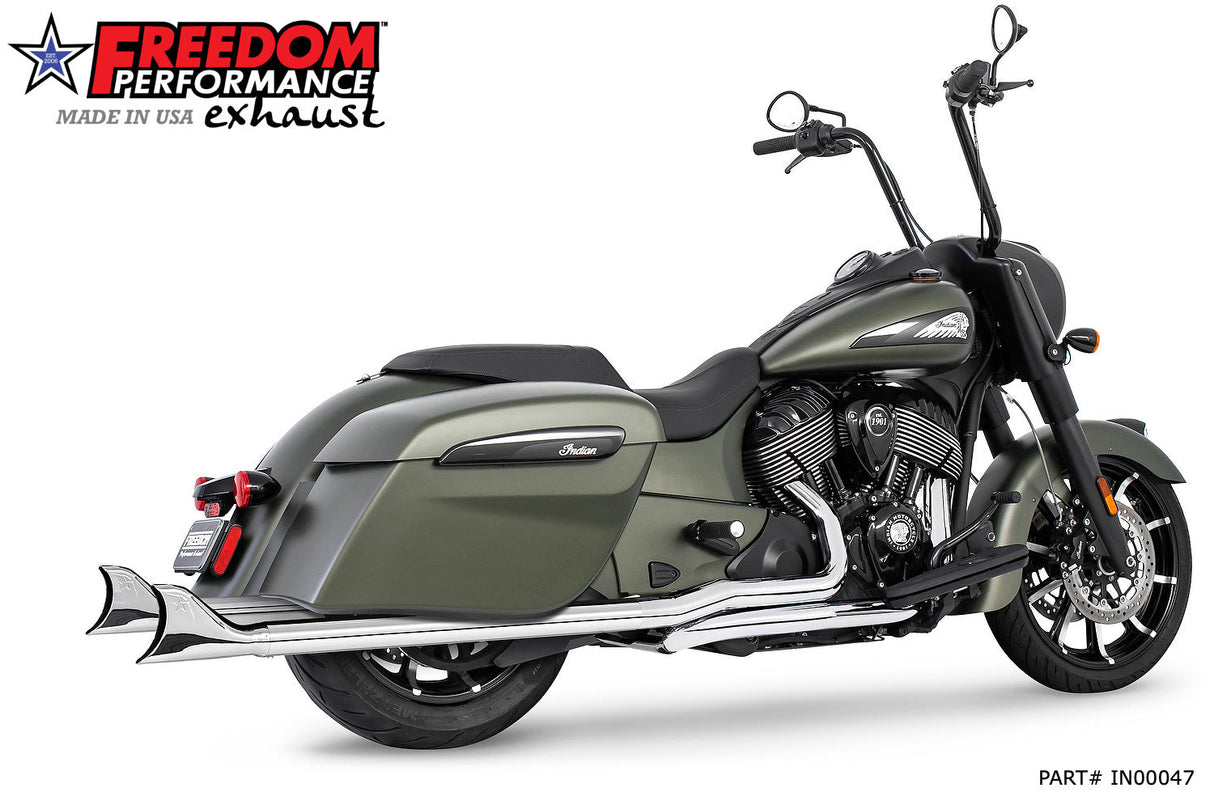INDIAN CHIEFTAIN / ROADMASTER / SPRINGFIELD / ELITE 2.5" SHARKTAIL  COMPLETE SYSTEM (SPECIAL ORDER)