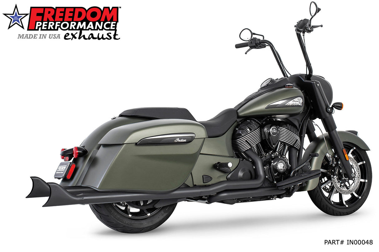 INDIAN CHIEFTAIN / ROADMASTER / SPRINGFIELD / ELITE 2.5" SHARKTAIL  COMPLETE SYSTEM (SPECIAL ORDER)