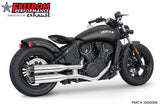 INDIAN SCOUT-ROGUE-BOBBER-SIXTY-SPORT-TWENTY FREEDOM 4" SLIP-ONS 2014-2024 Bundle