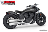 INDIAN SCOUT-ROGUE-BOBBER-SIXTY-SPORT-TWENTY FREEDOM 4" SLIP-ONS 2014-2024 Bundle