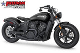 INDIAN SCOUT-ROGUE-BOBBER-SIXTY-SPORT-TWENTY COMBAT 2-INTO-1 TURNOUT/SIDEDUMP BUNDLE 2014-2024
