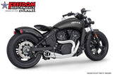 INDIAN SCOUT-ROGUE-BOBBER-SIXTY-SPORT-TWENTY COMBAT 2-INTO-1 SHORTY 2014-2024