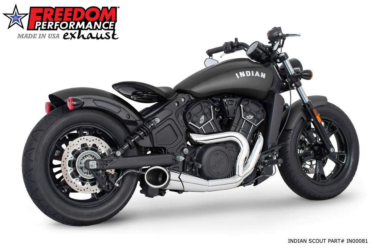 INDIAN SCOUT-ROGUE-BOBBER-SIXTY-SPORT-TWENTY COMBAT 2-INTO-1 SHORTY 2014-2024