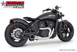 INDIAN SCOUT-ROGUE-BOBBER-SIXTY-SPORT-TWENTY COMBAT 2-INTO-1 SHORTY 2014-2024