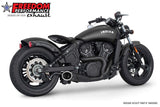 INDIAN SCOUT-ROGUE-BOBBER-SIXTY-SPORT-TWENTY COMBAT 2-INTO-1 SHORTY 2014-2024