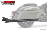 INDIAN CHIEFTAIN / ROADMASTER / SPRINGFIELD 2.5" SHARKTAIL SLIP-ONS  to Fit FREEDOM HEADERS Only