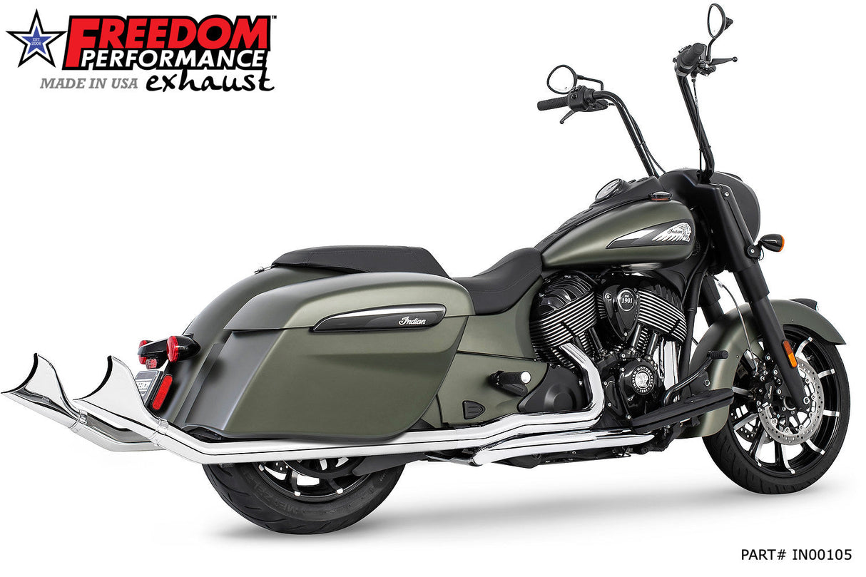 INDIAN CHIEFTAIN / ROADMASTER / SPRINGFIELD / ELITE 2.5" SHARKTAIL  COMPLETE SYSTEM (SPECIAL ORDER)