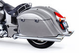 INDIAN CHIEFTAIN / ROADMASTER / SPRINGFIELD / CHALLENGER/ PURSUIT / ELITE W/ HARD BAGS 2-INTO-1 "LEFT-SIDE ONLY" GHOST PIPE 2014-PRESENT