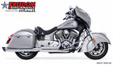 INDIAN CHIEFTAIN/ROADMASTER/SPRINGFIELD W/HARD BAGS UNION 2-INTO-1 "RIGHT-SIDE ONLY" 2014-PRESENT (SPECIAL ORDER)