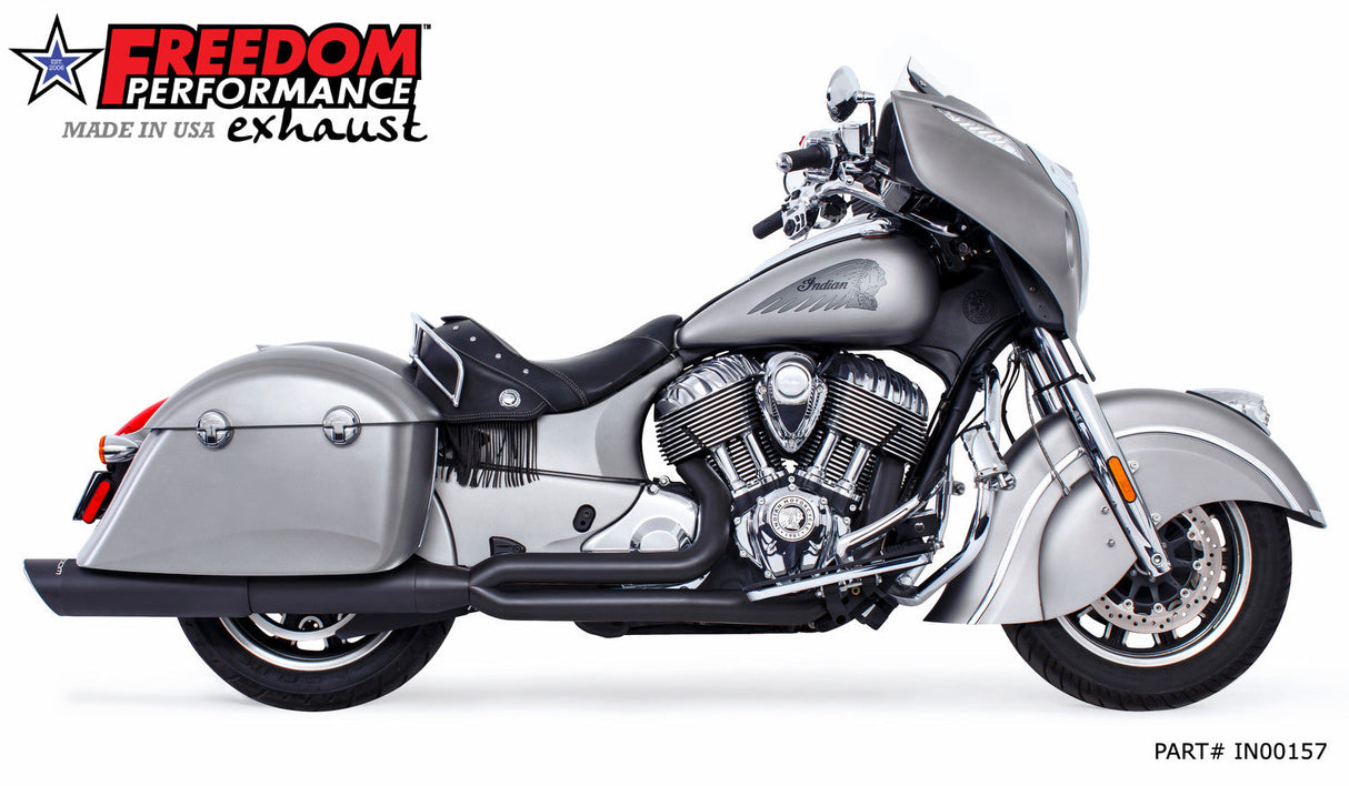 INDIAN CHIEFTAIN/ROADMASTER/SPRINGFIELD W/HARD BAGS UNION 2-INTO-1 "RIGHT-SIDE ONLY" 2014-PRESENT (SPECIAL ORDER)