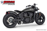 INDIAN SCOUT-ROGUE-BOBBER-SIXTY-SPORT-TWENTY COMBAT 2-INTO-1 SHORTY 2014-2024