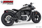 INDIAN SCOUT-ROGUE-BOBBER-SIXTY-SPORT-TWENTY COMBAT 2-INTO-1 SHORTY 2014-2024