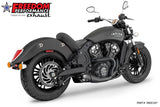 INDIAN SCOUT-ROGUE-BOBBER-SIXTY-SPORT-TWENTY COMBAT 2-INTO-1 SHORTY 2014-2024