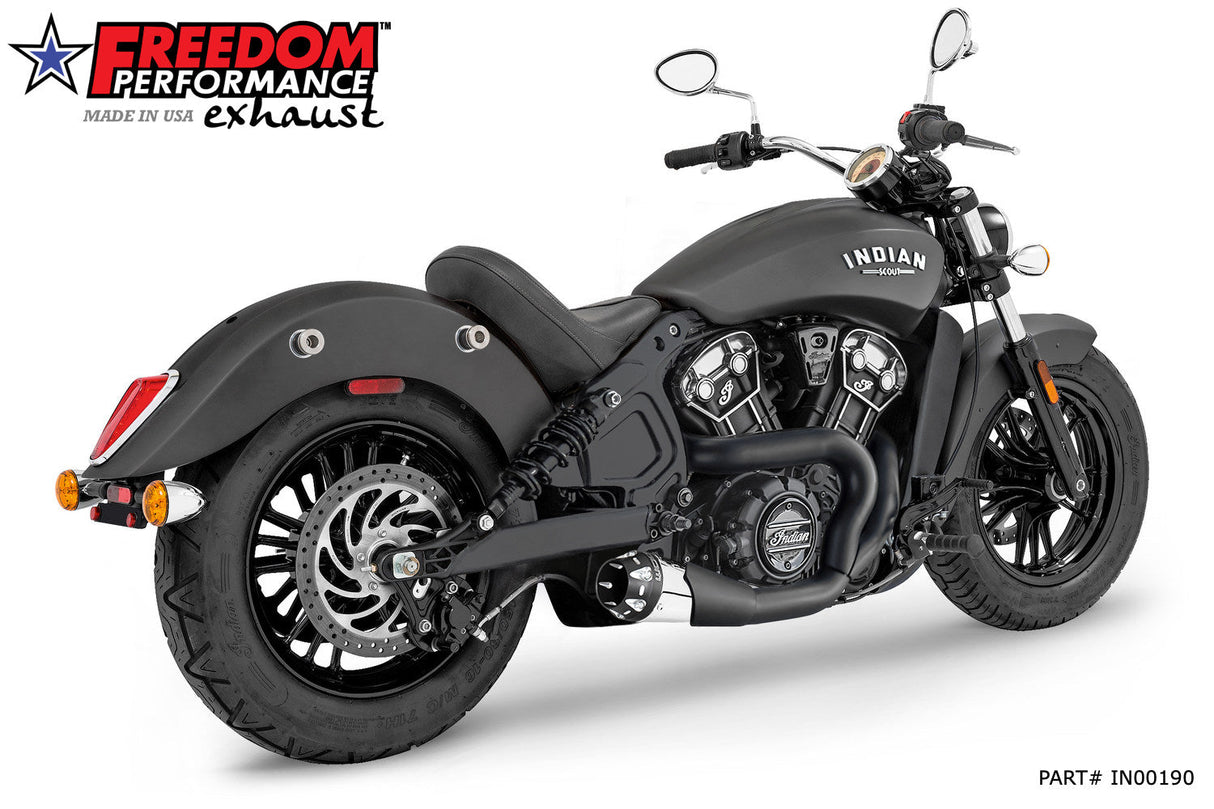 INDIAN SCOUT-ROGUE-BOBBER-SIXTY-SPORT-TWENTY COMBAT 2-INTO-1 SHORTY 2014-2024