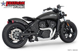 INDIAN SCOUT-ROGUE-BOBBER-SIXTY-SPORT-TWENTY COMBAT 2-INTO-1 SHORTY 2014-2024