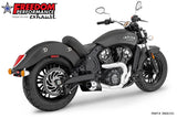 INDIAN SCOUT-ROGUE-BOBBER-SIXTY-SPORT-TWENTY COMBAT 2-INTO-1 SHORTY 2014-2024