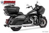 INDIAN 4.5" 2-STEP SLIP-ONS ONLY FOR CHALLENGER/PURSUIT, CHIEFTAIN/ROADMASTER, SPRINGFIELD BAGGERS BUNDLE