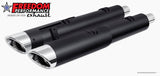 INDIAN 4.5" 2-STEP SLIP-ONS ONLY FOR CHALLENGER/PURSUIT, CHIEFTAIN/ROADMASTER, SPRINGFIELD BAGGERS BUNDLE