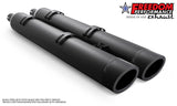 INDIAN 4" SLIP-ONS FOR CHIEFTAIN/ROADMASTER-CHALLENGER/PURSUIT/ELITE WITH HARD BAGS BUNDLE
