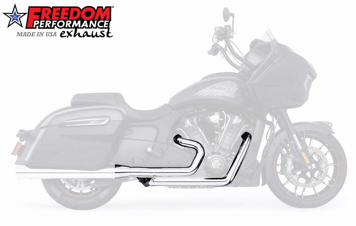 INDIAN CHALLENGER / PURSUIT / ELITE / CHIEFTAIN POWERPLUS TRUE-DUAL 2.5" HEADERS ONLY 2014-PRESENT
