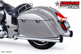 INDIAN CHIEFTAIN / ROADMASTER / SPRINGFIELD / CHALLENGER/ PURSUIT / ELITE W/ HARD BAGS 2-INTO-1 "LEFT-SIDE ONLY" GHOST PIPE 2014-PRESENT