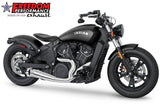 INDIAN SCOUT-ROGUE-BOBBER-SIXTY-SPORT-TWENTY COMBAT 2-INTO-1 TURNOUT/SIDEDUMP BUNDLE 2014-2024