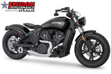 INDIAN SCOUT-ROGUE-BOBBER-SIXTY-SPORT-TWENTY COMBAT 2-INTO-1 TURNOUT/SIDEDUMP BUNDLE 2014-2024