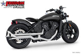 INDIAN SCOUT-ROGUE-BOBBER-SIXTY-SPORT-TWENTY 2.5" SLIPONS 2014-2024 BUNDLE