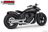INDIAN SCOUT-ROGUE-BOBBER-SIXTY-SPORT-TWENTY 2.5" SLIPONS 2014-2024 BUNDLE