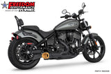 INDIAN CHIEF/SPORT/BOBBER/SUPER/LIMITED 4.5" 2-INTO-1 SHORTY 2021-PRESENT Bundle