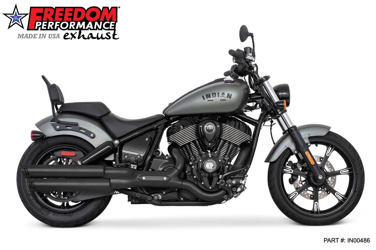 INDIAN CHIEF/SPORT/BOBBER/SUPER/LIMITED 3.25" SLIP-ONS 2021-PRESENT