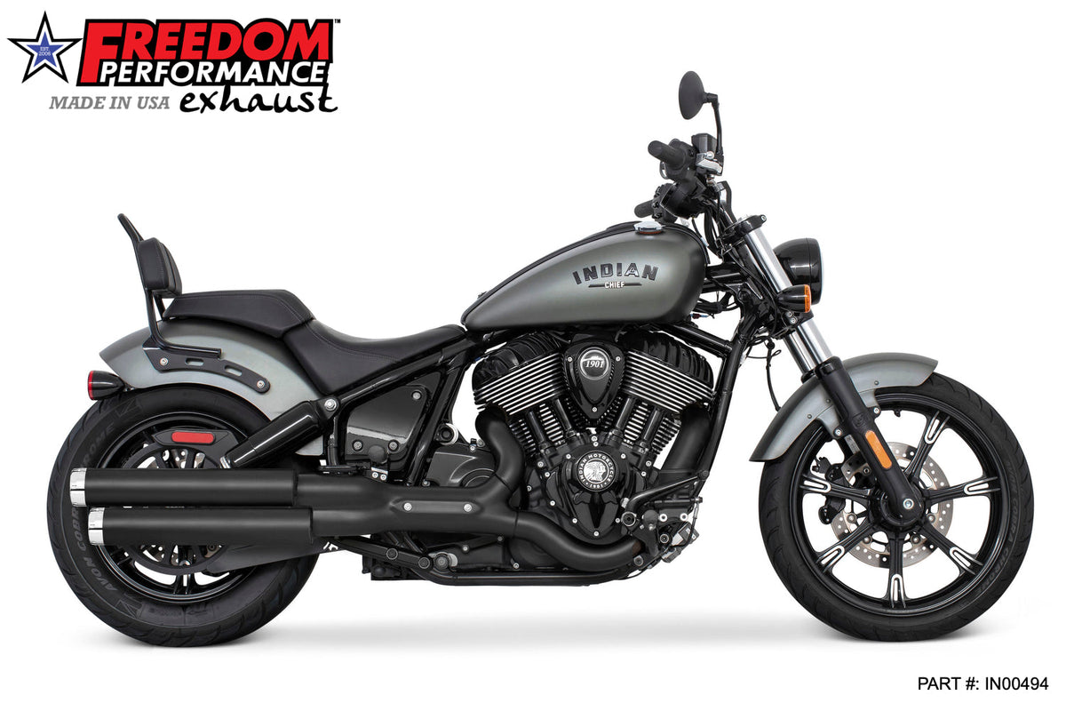 INDIAN CHIEF/SPORT/BOBBER/SUPER/LIMITED 3.25" SLIP-ONS 2021-PRESENT