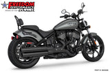 INDIAN CHIEF/SPORT/BOBBER/SUPER/LIMITED 3.25" SLIP-ONS 2021-PRESENT